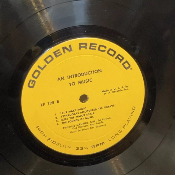 An Introduction To Music The Sounds Of Music (Vinyl, 1964)Golden Records LP-125 - Picture 9 of 9